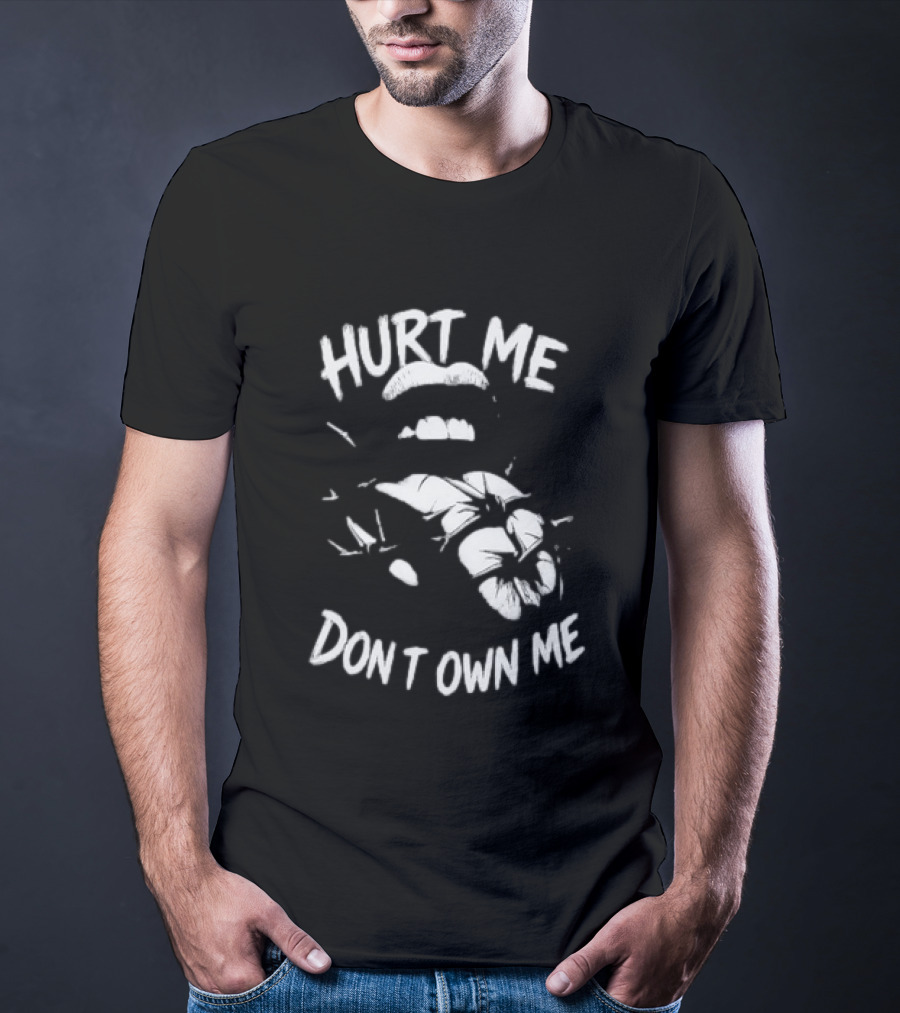 Hurt Me Don't Own Me Spiked Tongue T-Shirt