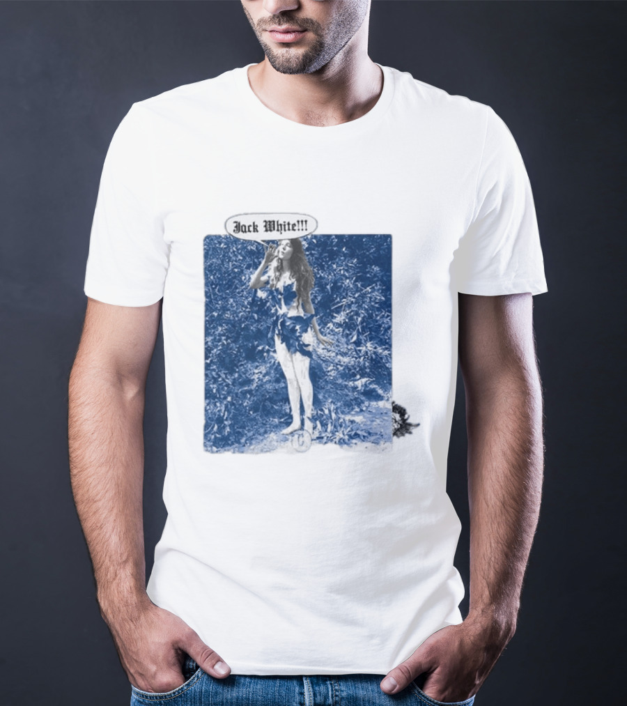 Jack White No Name Tour 2026 Eden Blue Tone Forest Scene T-Shirt