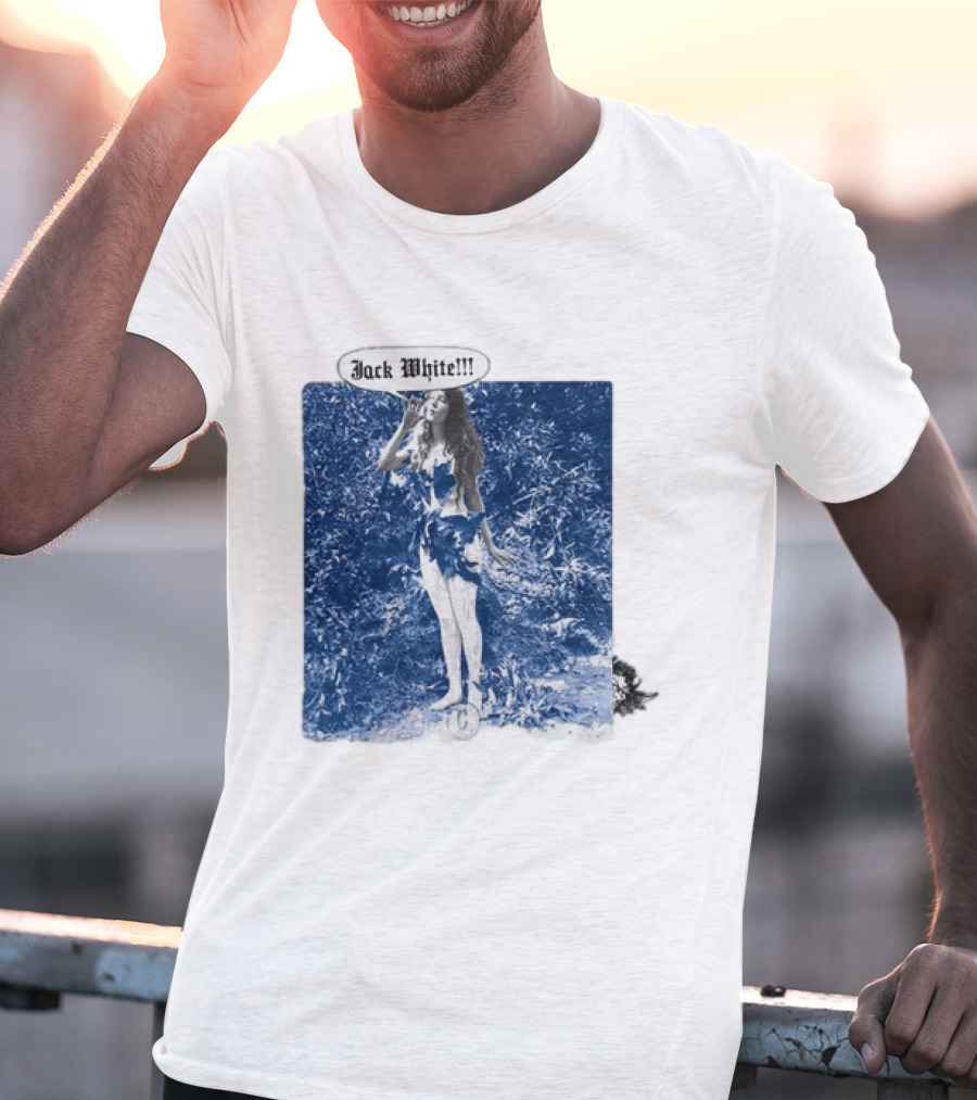 Jack White No Name Tour 2026 Eden Blue Tone Forest Scene T-Shirt