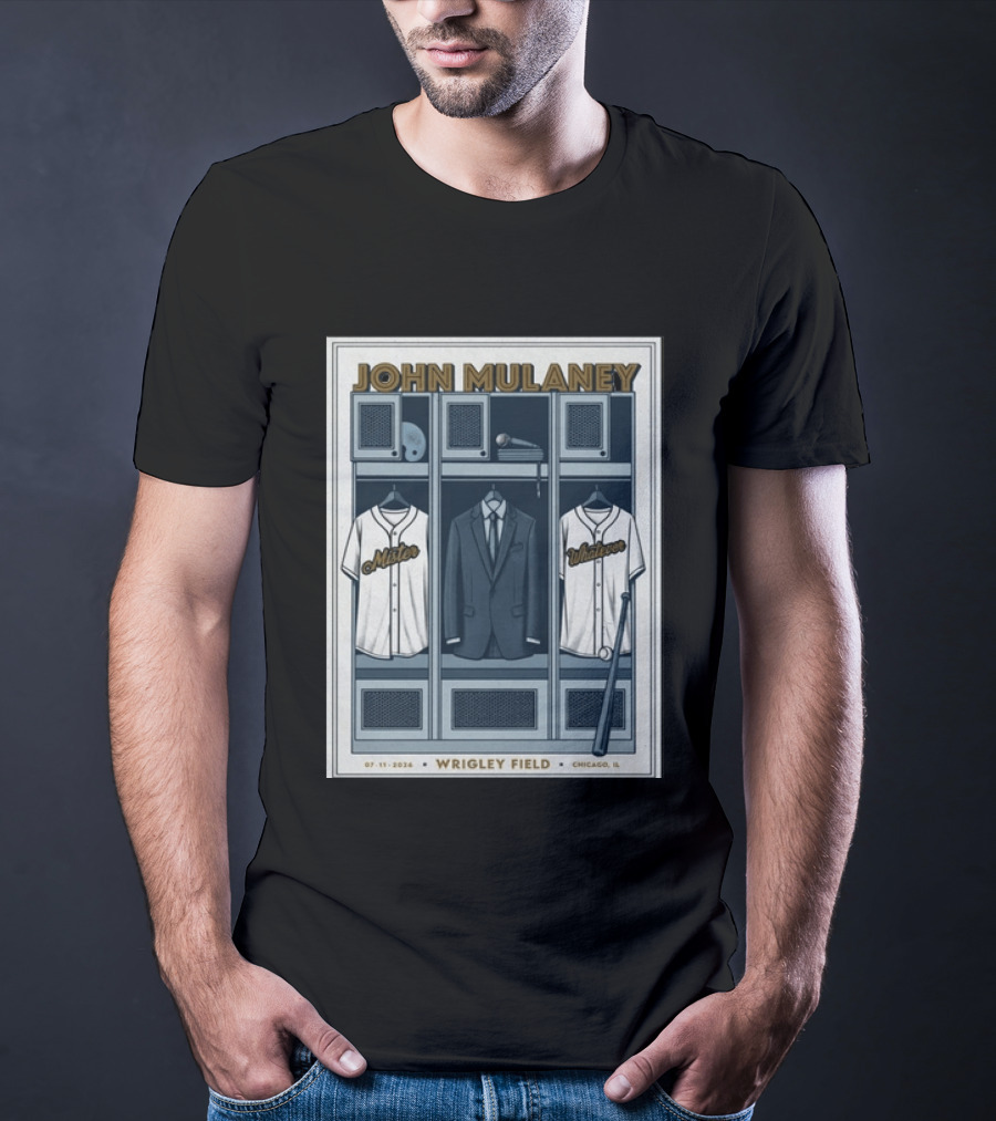 John Mulaney Mister Whatever Wrigley Field Chicago July 11 2026 T-Shirt