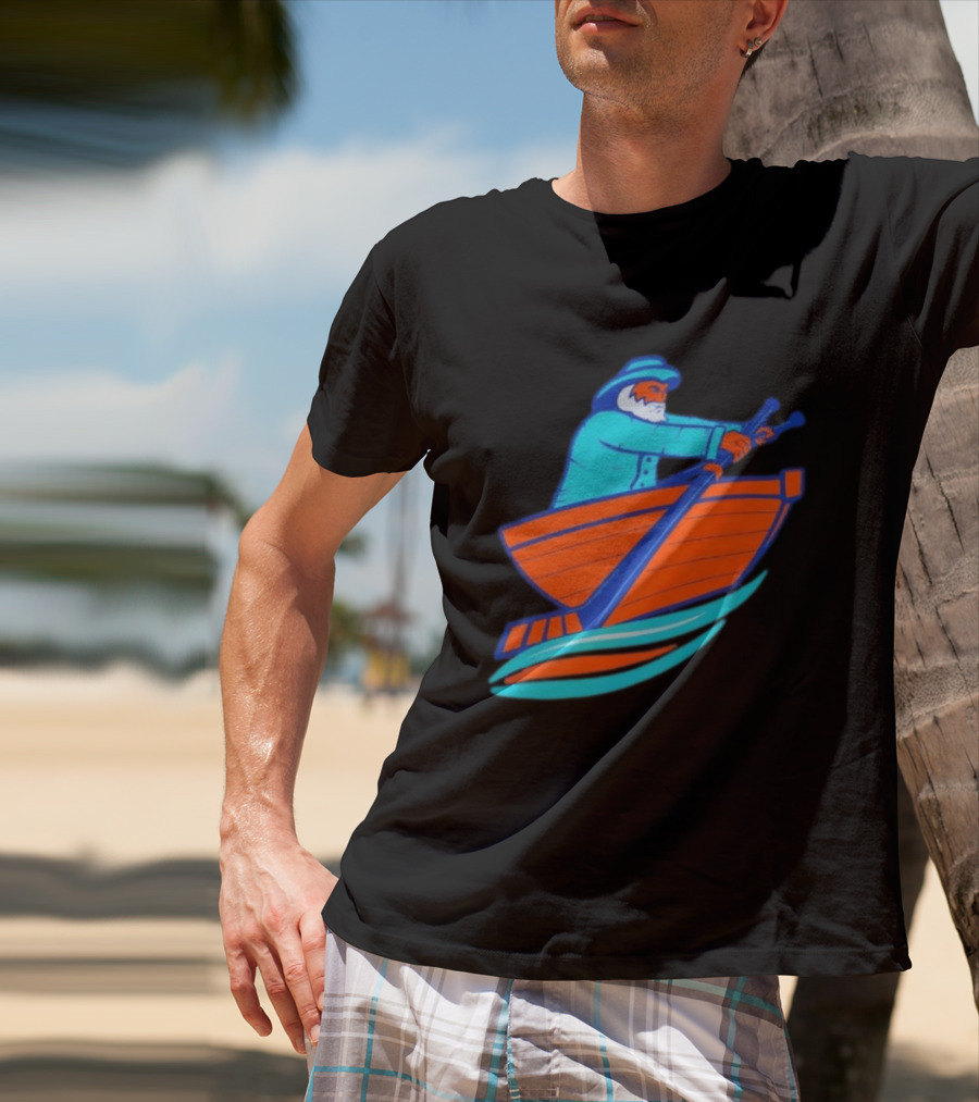 Islanders Fisherman New York NHL Team 26 T-Shirt