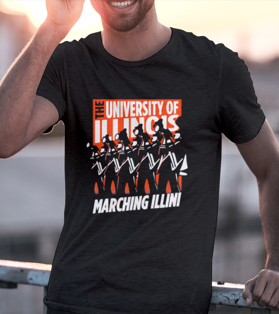 The University Of Illinois Marching Illini Band T-Shirt