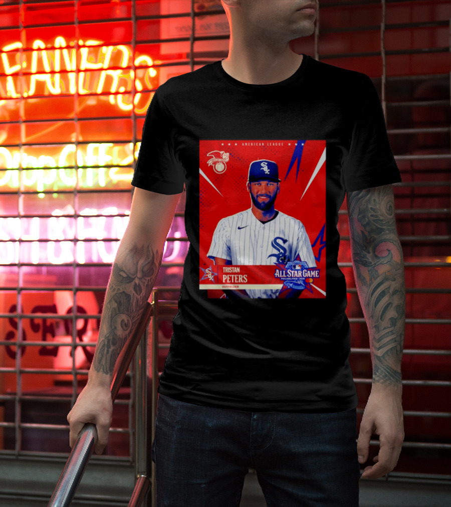 Tristan Peters Chicago White Sox 2026 American League All Star Game Outfielder T-Shirt
