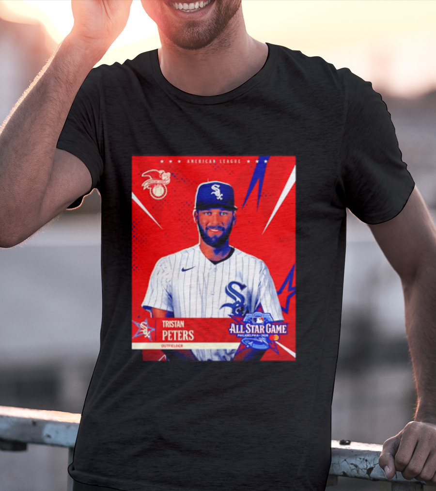 Tristan Peters Chicago White Sox 2026 American League All Star Game Outfielder T-Shirt