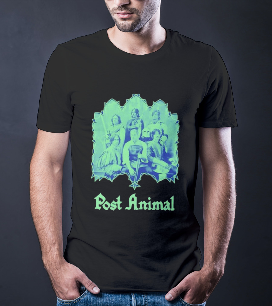 Post Animal Band Members Knight Fantasy Medieval T-Shirt