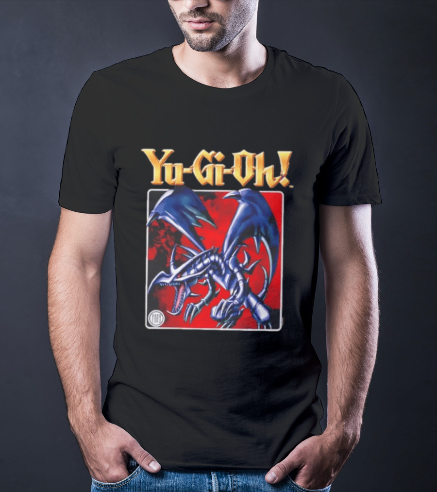 Yu Gi Oh 25th Anniversary Red Eyes Black Dragon Card T-Shirt