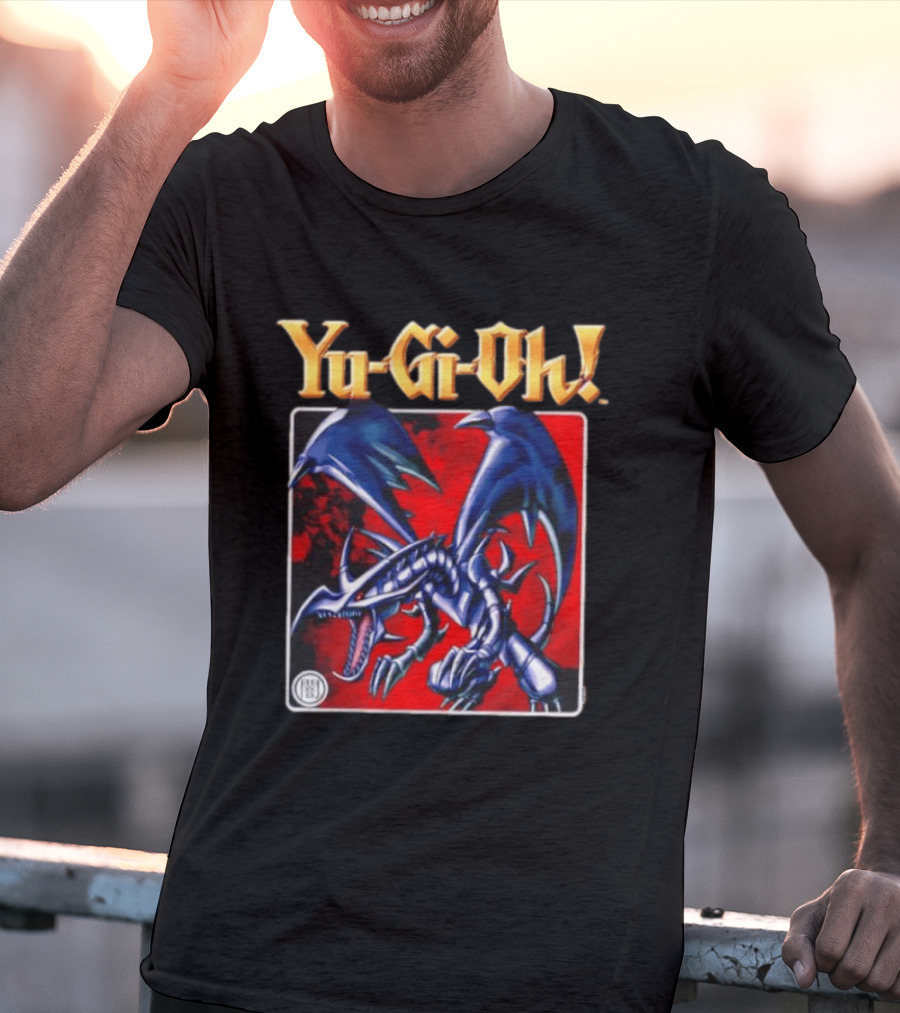 Yu Gi Oh 25th Anniversary Red Eyes Black Dragon Card T-Shirt