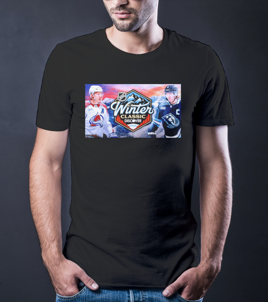 NHL Winter Classic Discover Utah Colorado Avalanche Vs Mammoth T-Shirt
