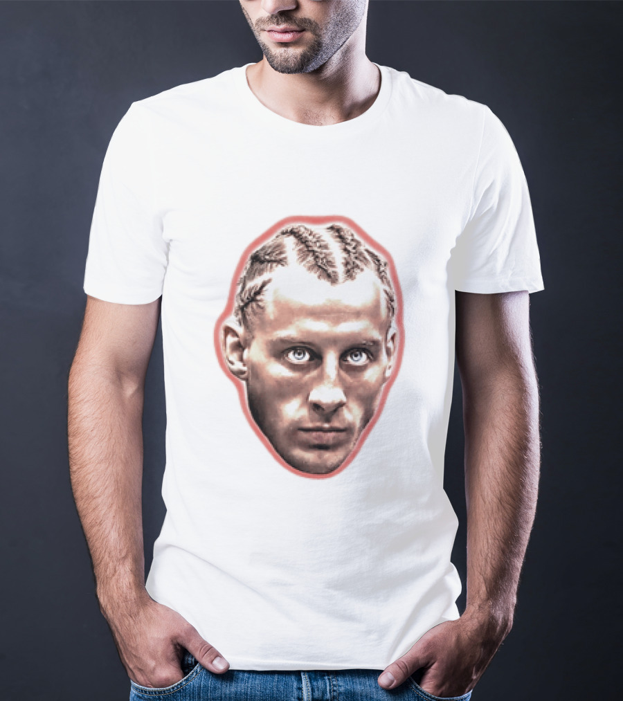 Paddy The Baddy Pimblett UFC MMA Fighter Portrait Braided Hairstyle T-Shirt