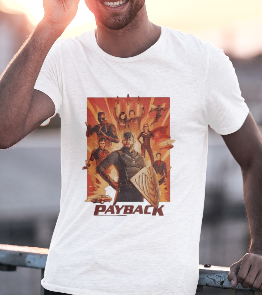 Payback The Boys Soldier Boy Crimson Countess Gunpowder Mindy Lite TNT Ensemble T-Shirt