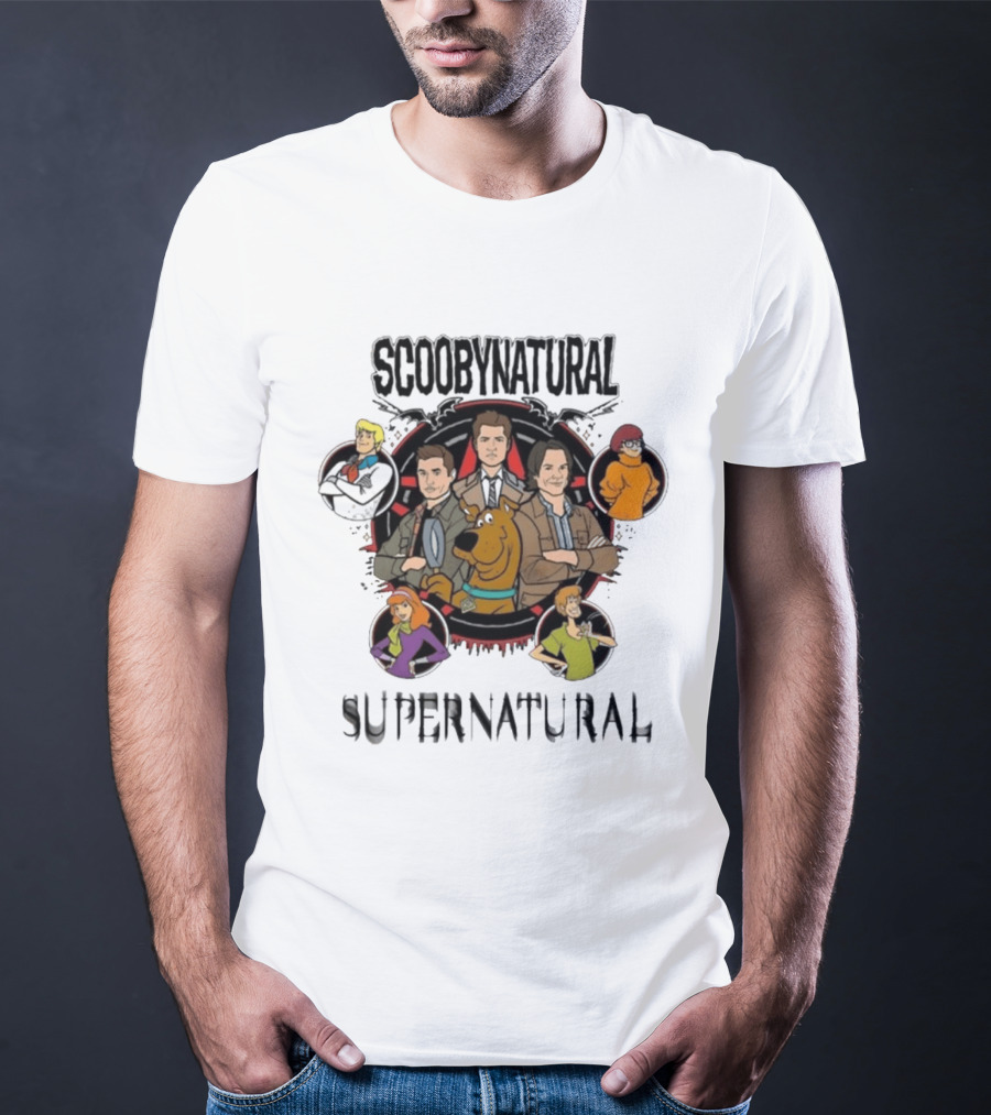 Scoobynatural Supernatural Crossover Featuring Iconic Characters For Fans Of Both Worlds T-Shirt