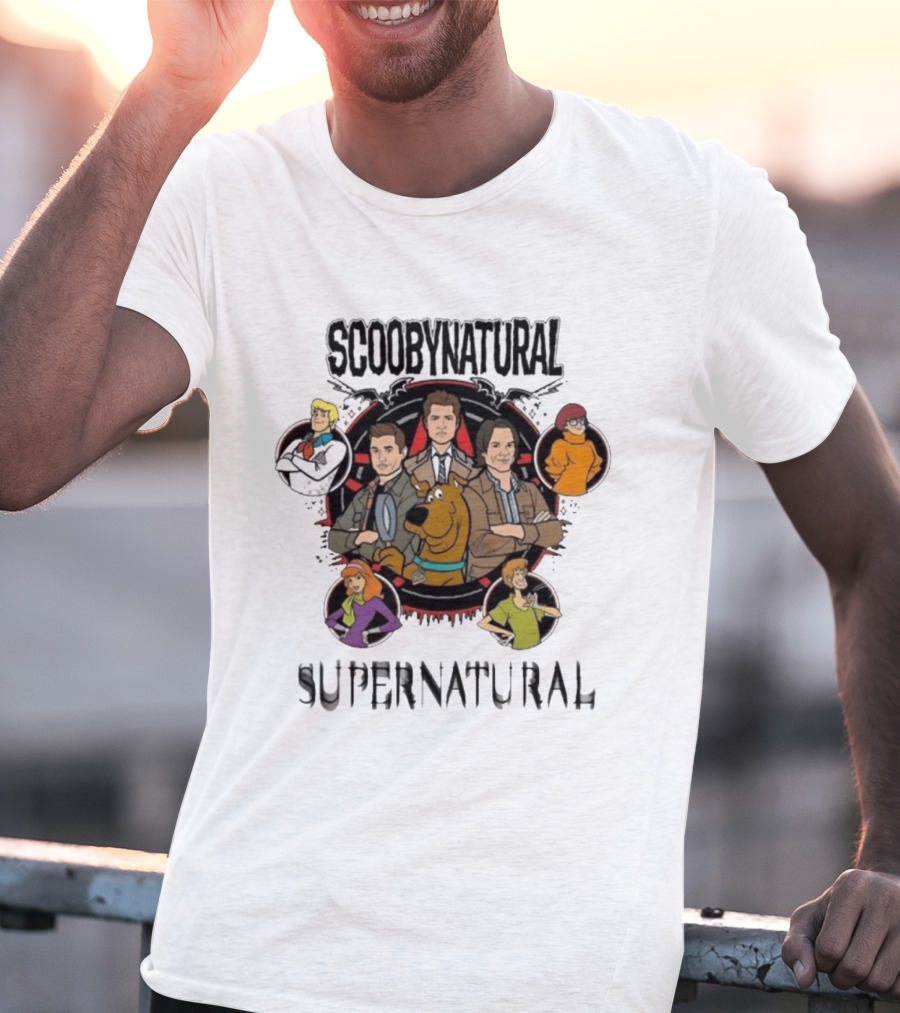 Scoobynatural Supernatural Crossover Featuring Iconic Characters For Fans Of Both Worlds T-Shirt