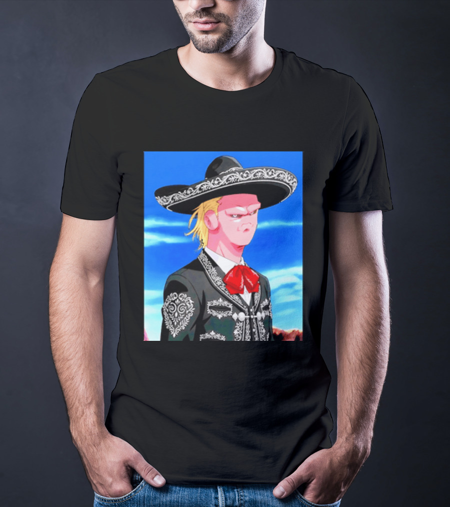 Majin Buu Mariachi Charro Dragon Ball Z Haaland Fusion T-Shirt