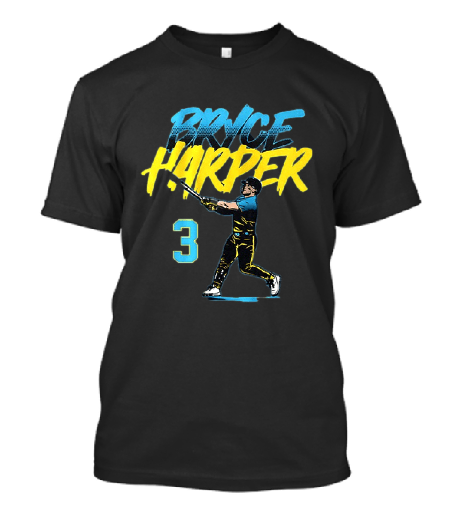 Bryce Harper 3 Philadelphia Phillies City Connect Baseball T-Shirt