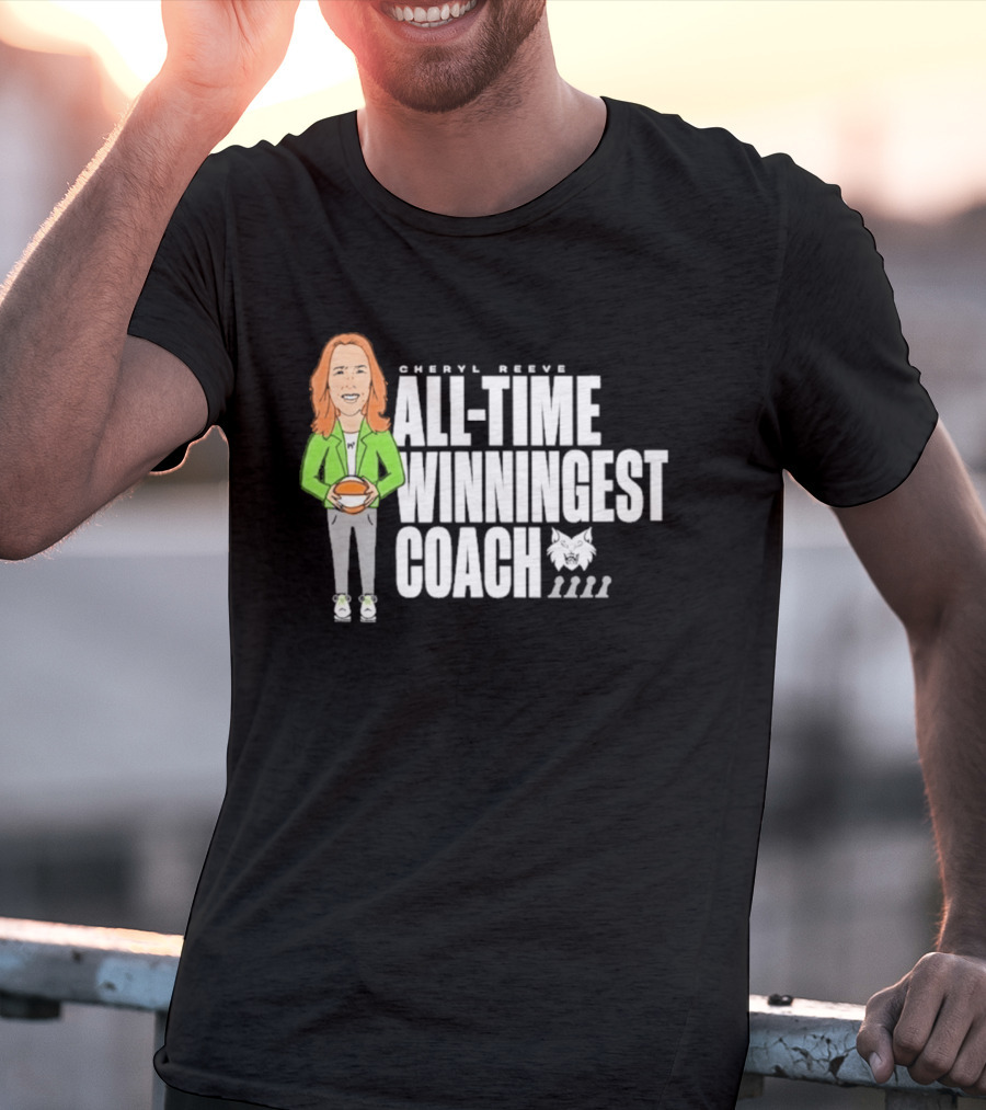 Cheryl Reeve All Time Winningest Coach Iconic Basketball Champion Recognition T-Shirt