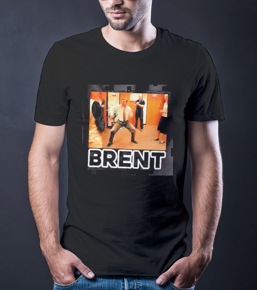 David Brent Iconic Dance Scene From The Office UK Series T-Shirt