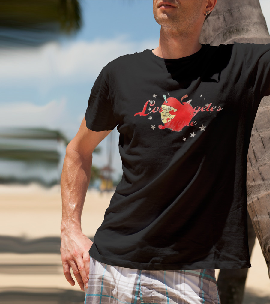 Los Angeles Flexible In For Steady Apple T-Shirt