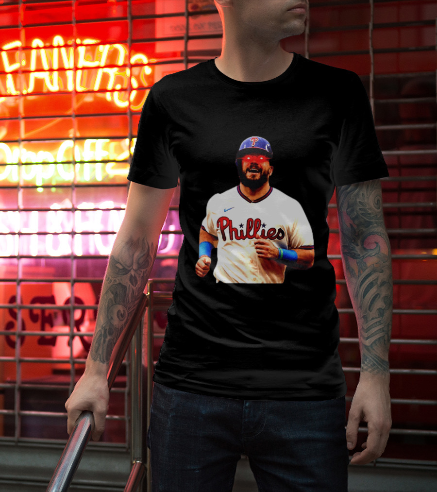Philadelphia Phillies Kyle Schwarber Dark Brandon MLB T-Shirt