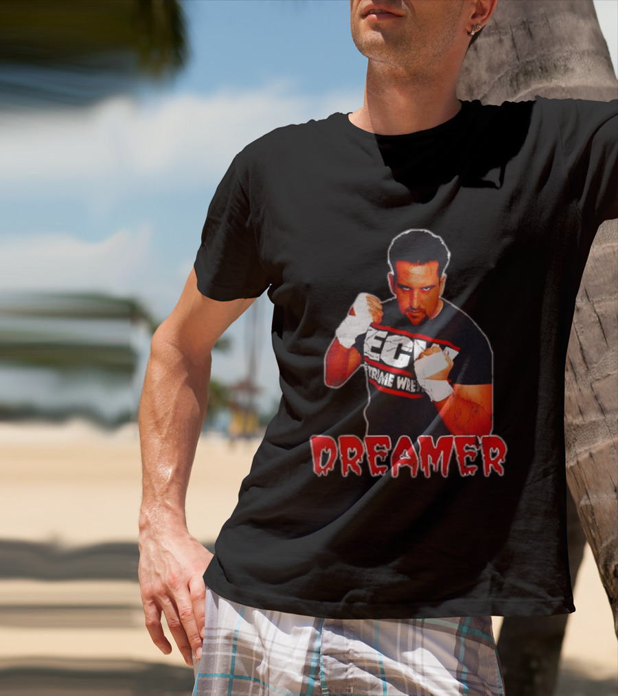 ECW Extreme Wrestling Tommy Dreamer Fighting T-Shirt