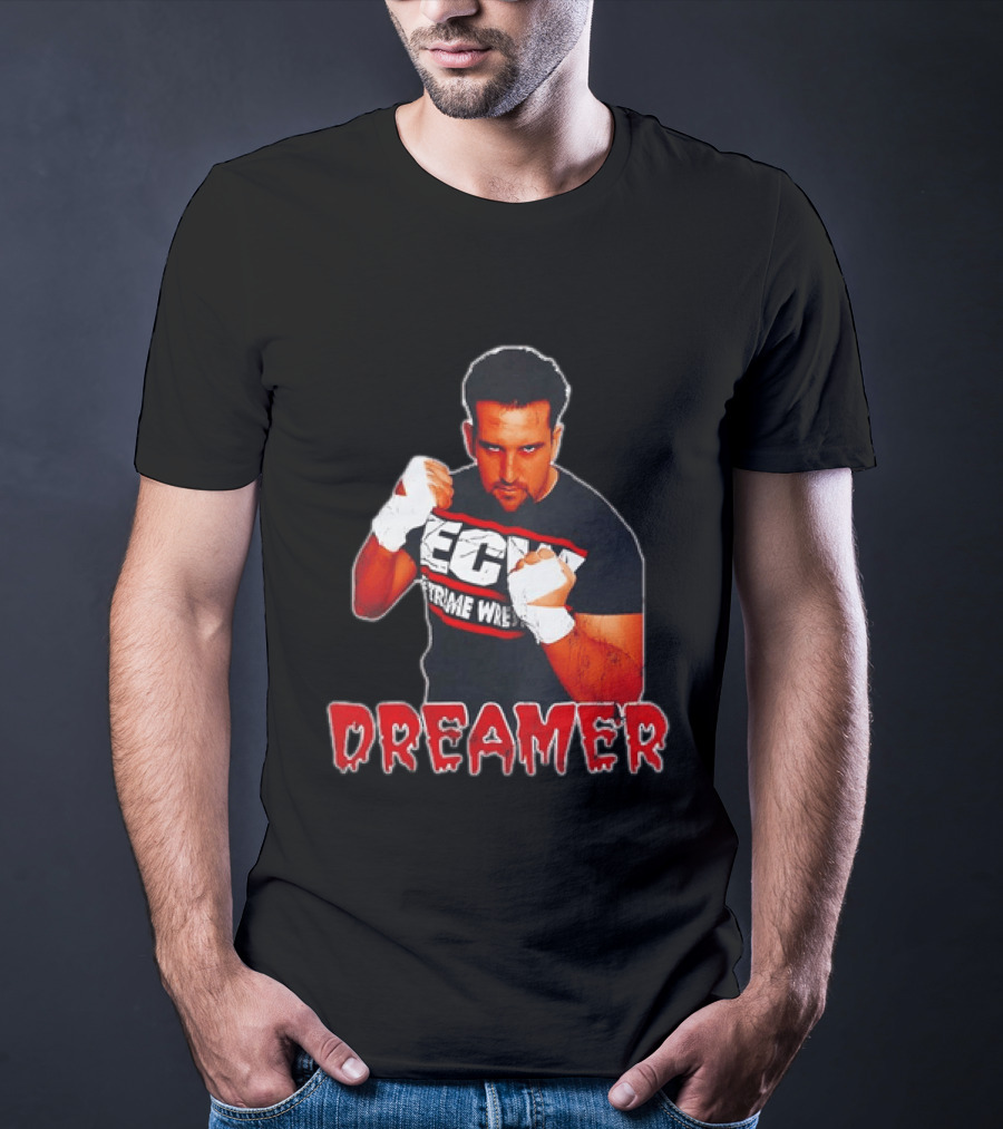 ECW Extreme Wrestling Tommy Dreamer Fighting T-Shirt