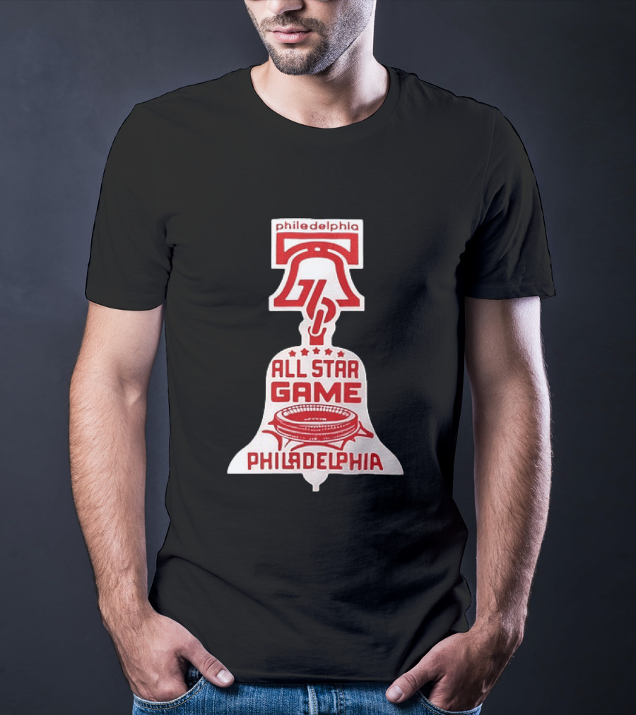 Philadelphia 76 All Star Game Liberty Bell Stadium T-Shirt