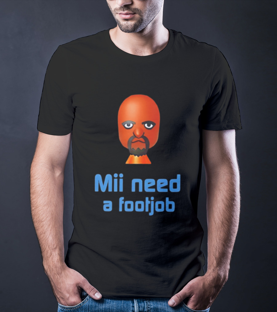 Wii Sports Mii Need A Footjob T-Shirt