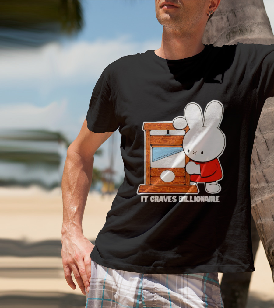 Miffy Guillotine It Craves Billionaire T-Shirt