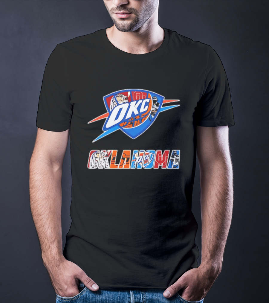 Oklahoma OKC Thunder Sooners Oilers Sports Fan Gear T-Shirt
