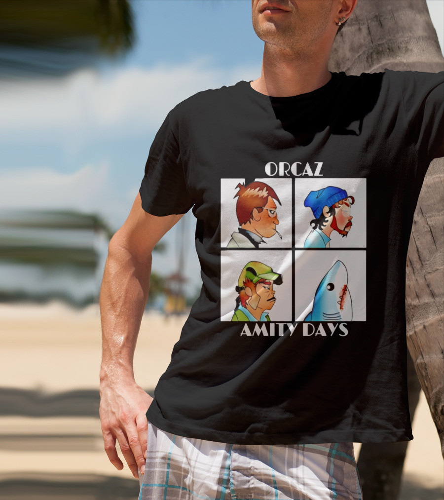 Orcaz Amity Days Demon Days Jaws T-Shirt