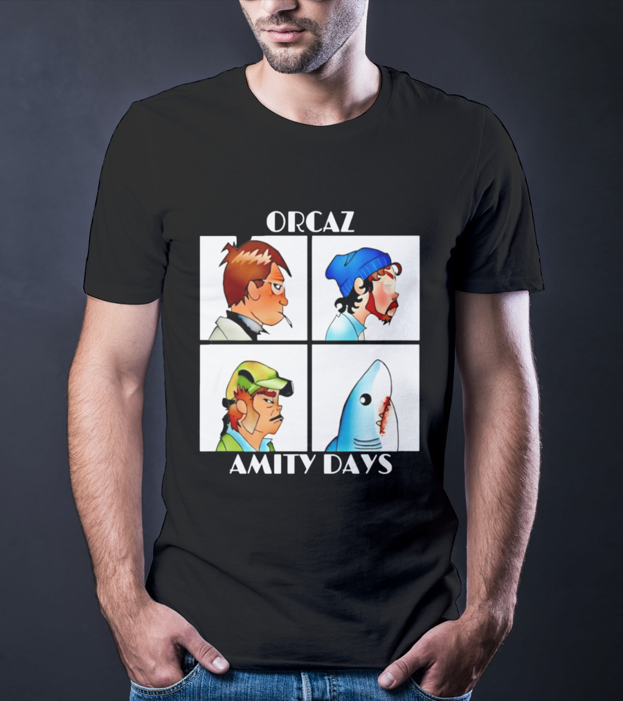 Orcaz Amity Days Demon Days Jaws T-Shirt