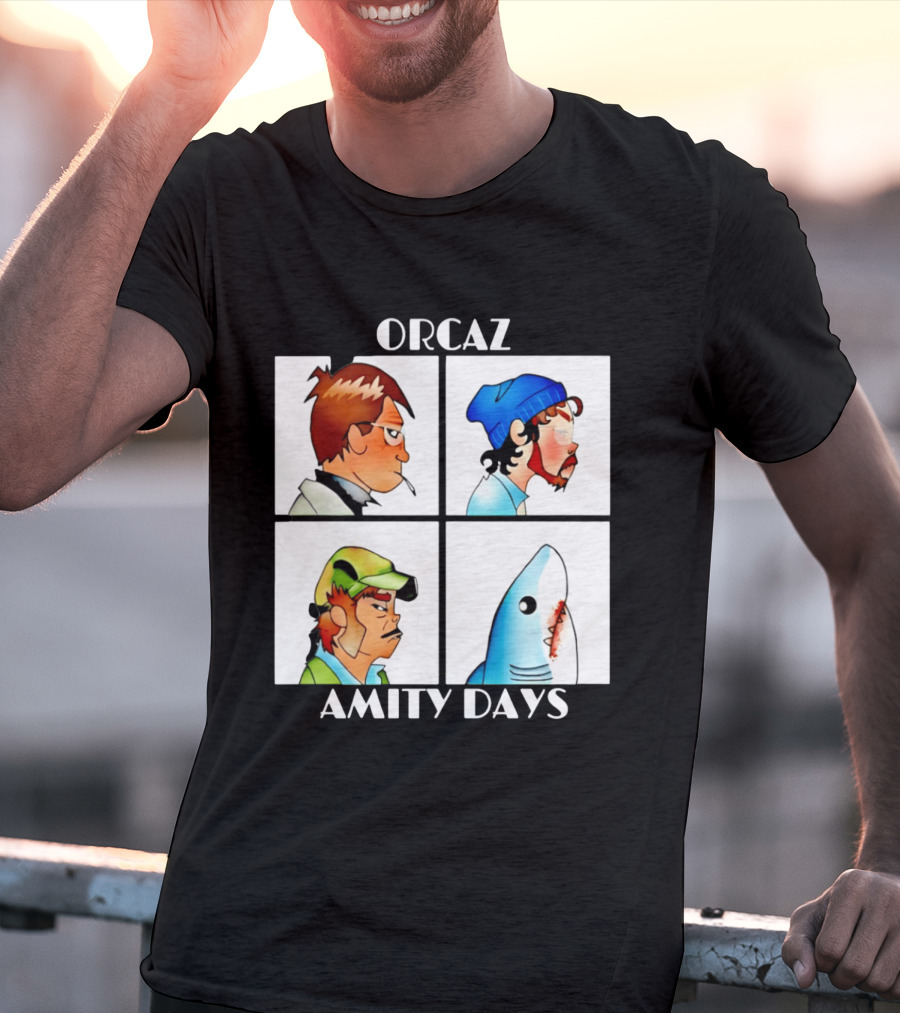 Orcaz Amity Days Demon Days Jaws T-Shirt