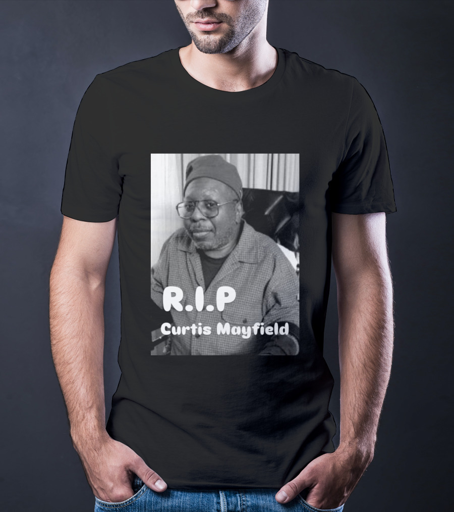 RIP Curtis Mayfield Memory July 13 1990 T-Shirt