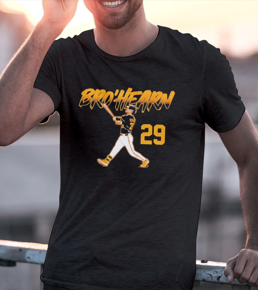 Bro'Hearn 29 Baseball Player T-Shirt