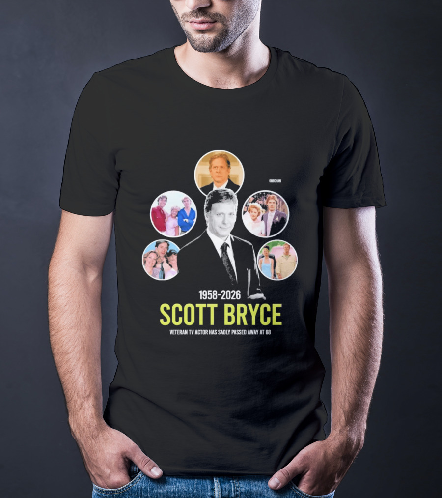 Scott Bryce 1958 2026 Veteran TV Actor Remembered T-Shirt