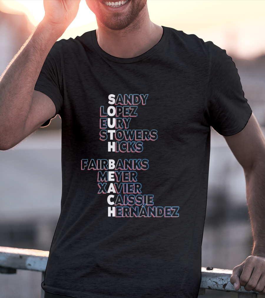 Sandy Lopez Eury Stowers Hicks Fairbanks Meyer Xavier Caissie Hernández South Beach T-Shirt