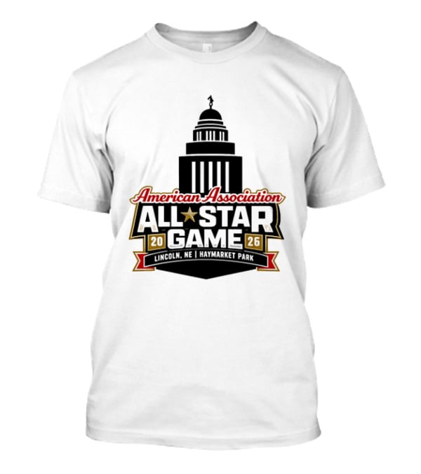 American Association All Star Game 2026 Haymarket Park Lincoln Nebraska Capitol Building T-Shirt