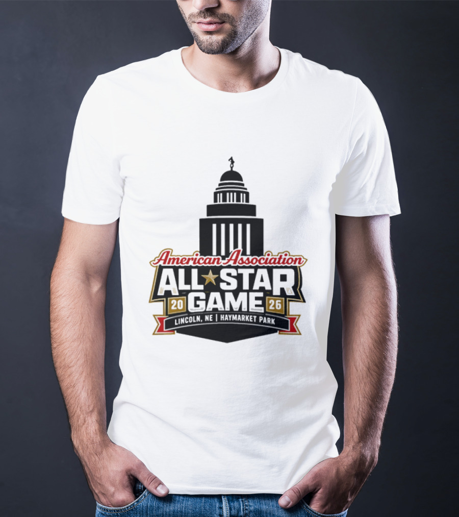 American Association All Star Game 2026 Haymarket Park Lincoln Nebraska Capitol Building T-Shirt