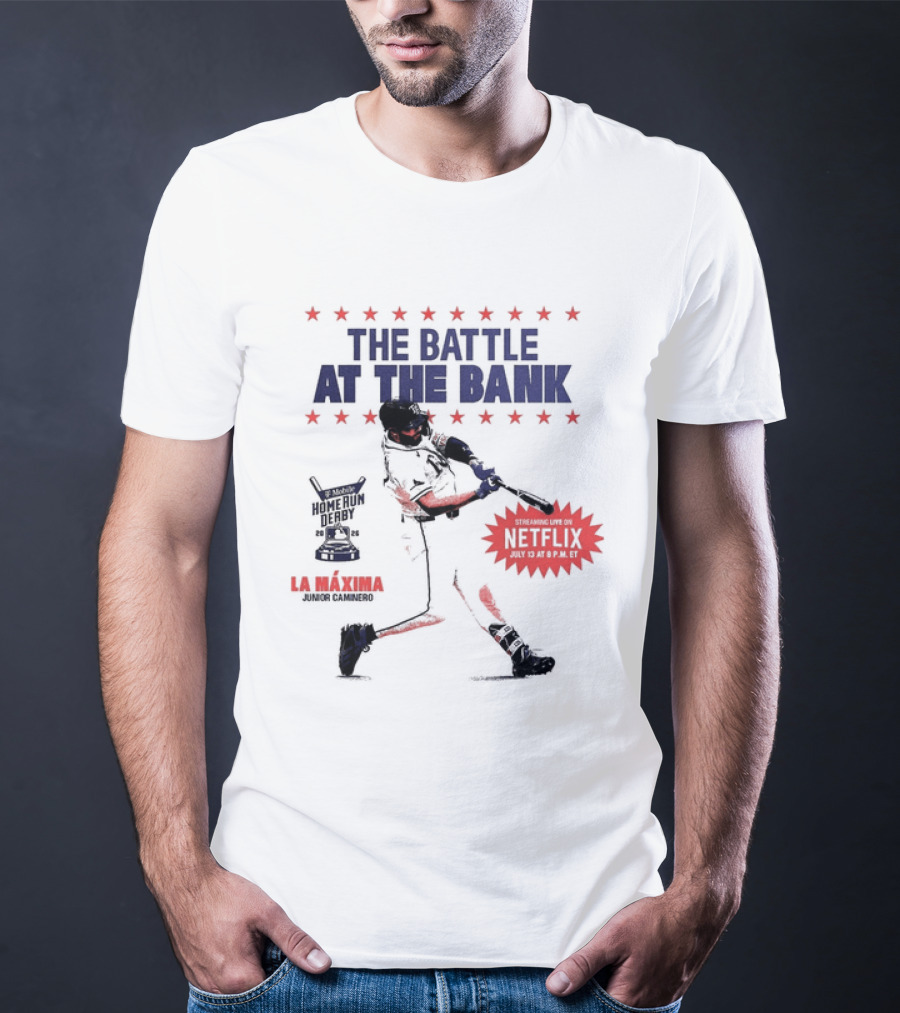 Junior Caminero LA Maxima The Battle At The Bank Netflix Home Run Derby 2026 T-Shirt