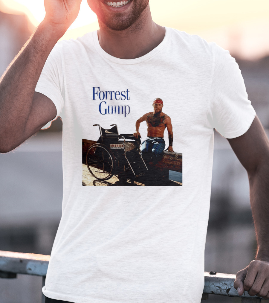 Forrest Gump Conor McGregor America One Kind Of Place T-Shirt