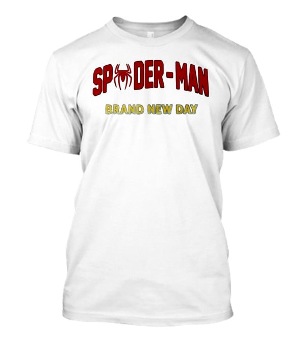 Spider Man Brand New Day Embroidered T-Shirt