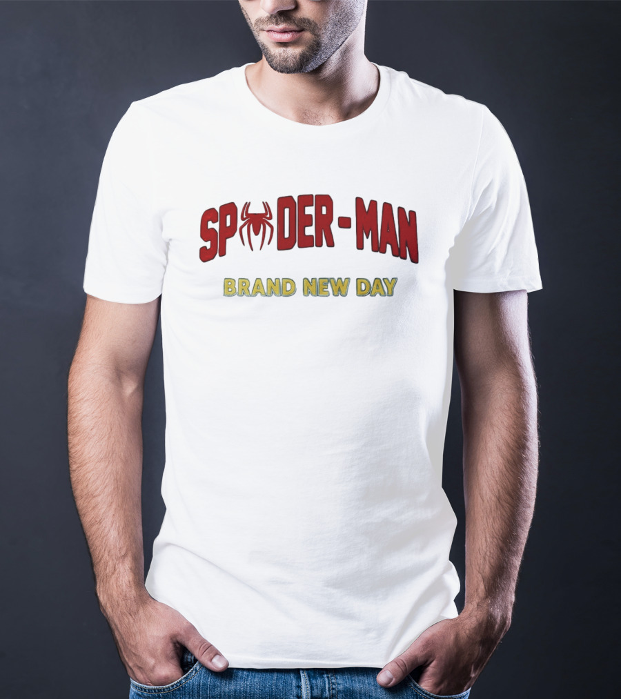 Spider Man Brand New Day Embroidered T-Shirt