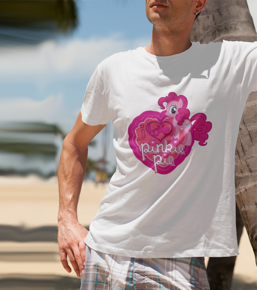 I Love Pinkie Pie My Little Pony Friendship Magic Fan Favorite T-Shirt