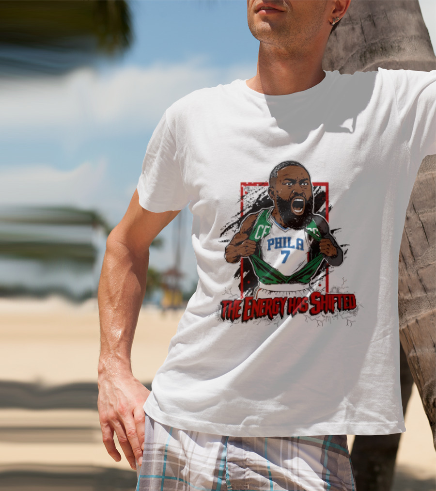 Philadelphia 76ers The Energy Has Shifted Jaylen Brown T-Shirt