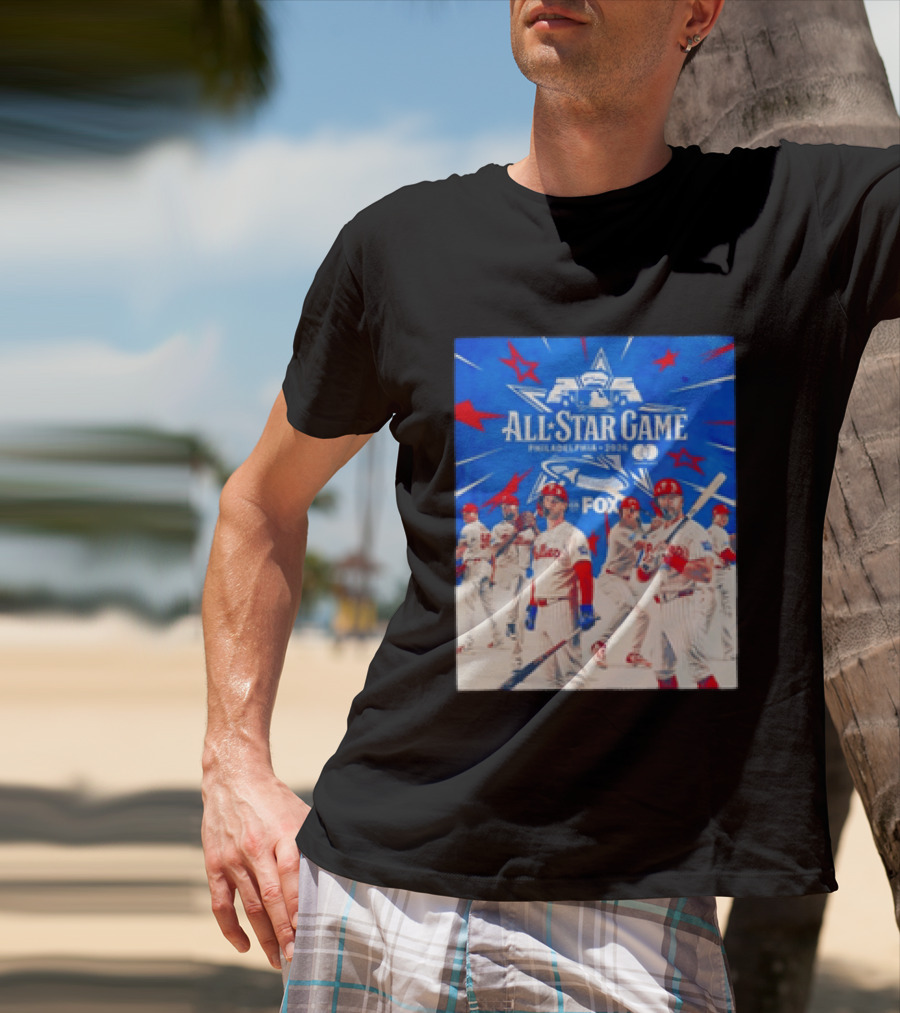 2026 All Star Game Philadelphia Phillies Major League Baseball FOX T-Shirt