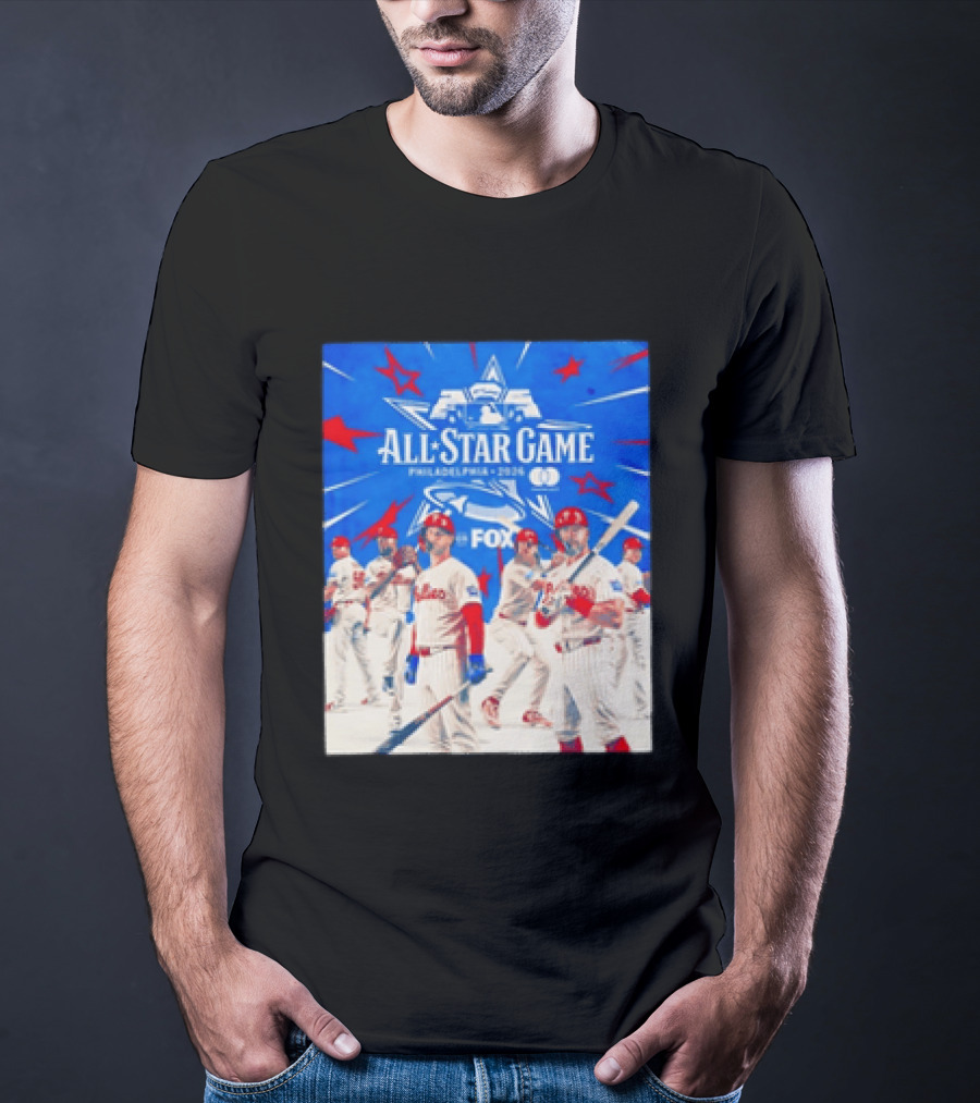 2026 All Star Game Philadelphia Phillies Major League Baseball FOX T-Shirt