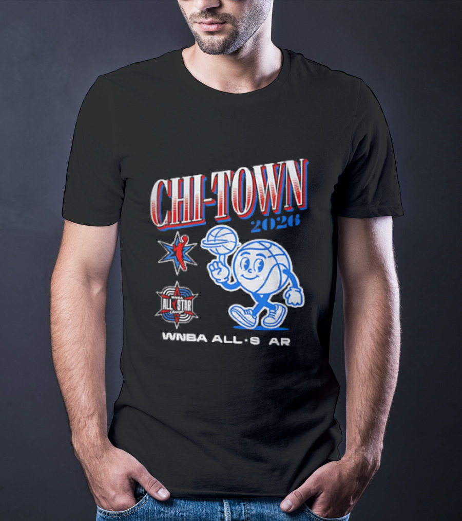 Chi Town 2026 Wnba All Star Game T-Shirt