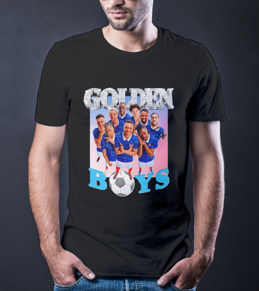 Kylian Mbappe Antoine Griezmann France National Football Team Golden Boys Soccer Players T-Shirt
