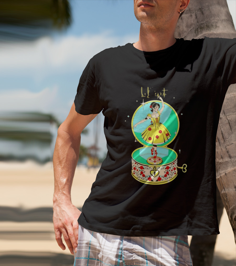 La Dispute Such Small Hands Ballerina Music Box Vintage Style Yellow Dress Flowers T-Shirt