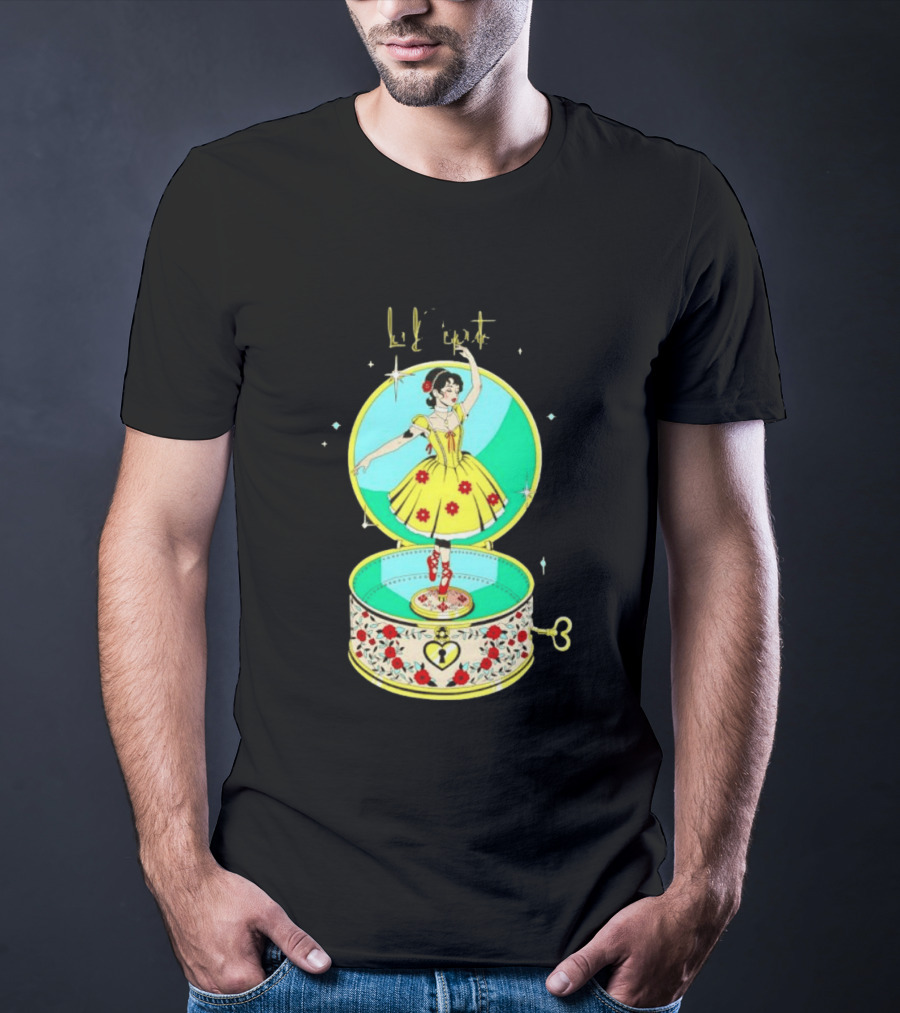 La Dispute Such Small Hands Ballerina Music Box Vintage Style Yellow Dress Flowers T-Shirt