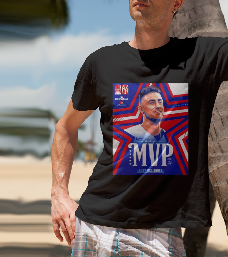 Cody Bellinger MVP 2026 MLB All Star Game Philadelphia Yankees Stars T-Shirt
